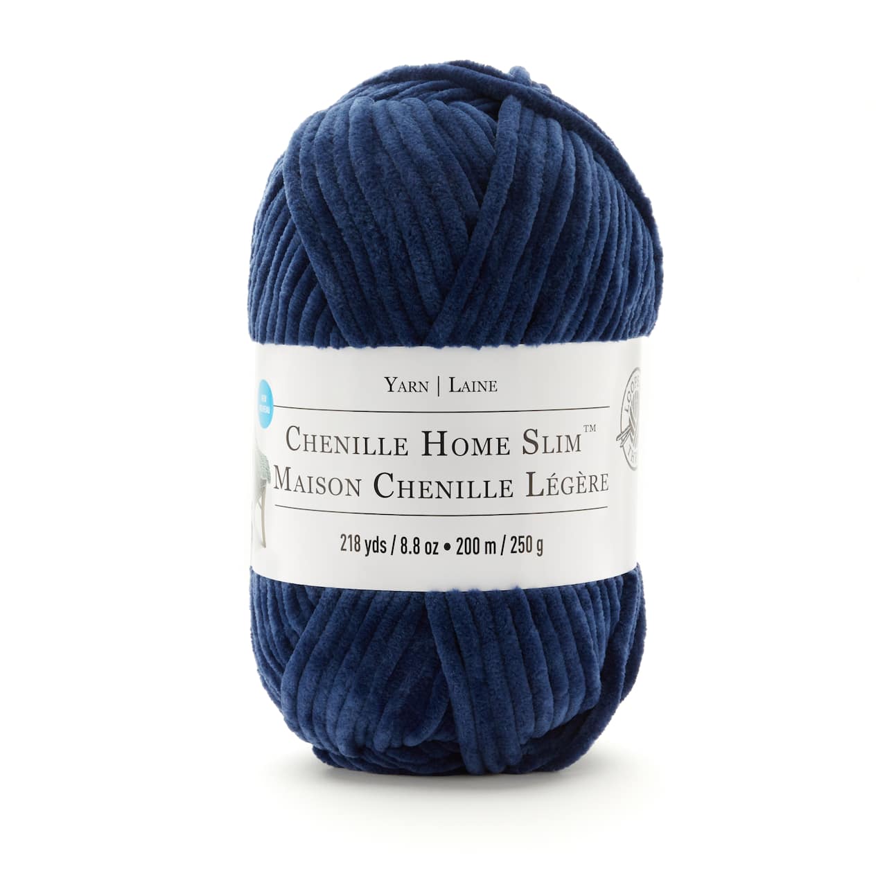 Chenille Home Slim™ Solid Yarn by Loops & Threads®